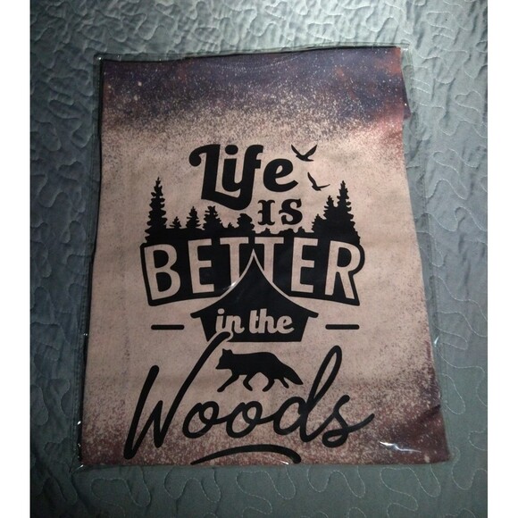 handmade Tops - Custom Bleached Shirt W Vinyl Design